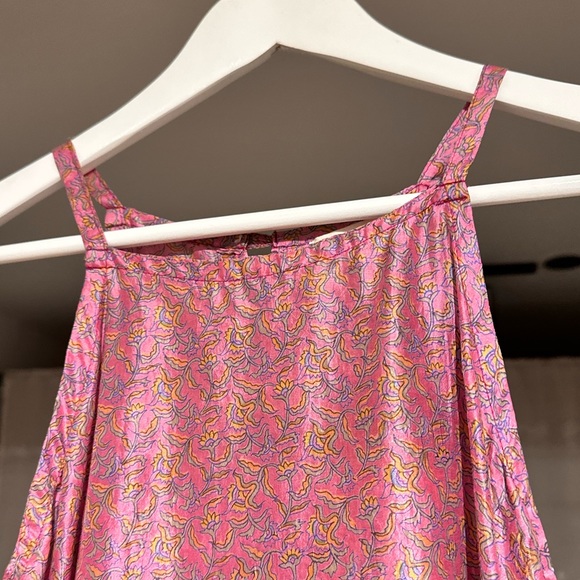 Silk high-neck mini dress x - Picture 4 of 5